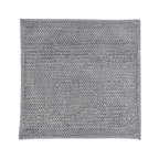 Gray textured Non-Scratch Dishwashing Cloth on a white background